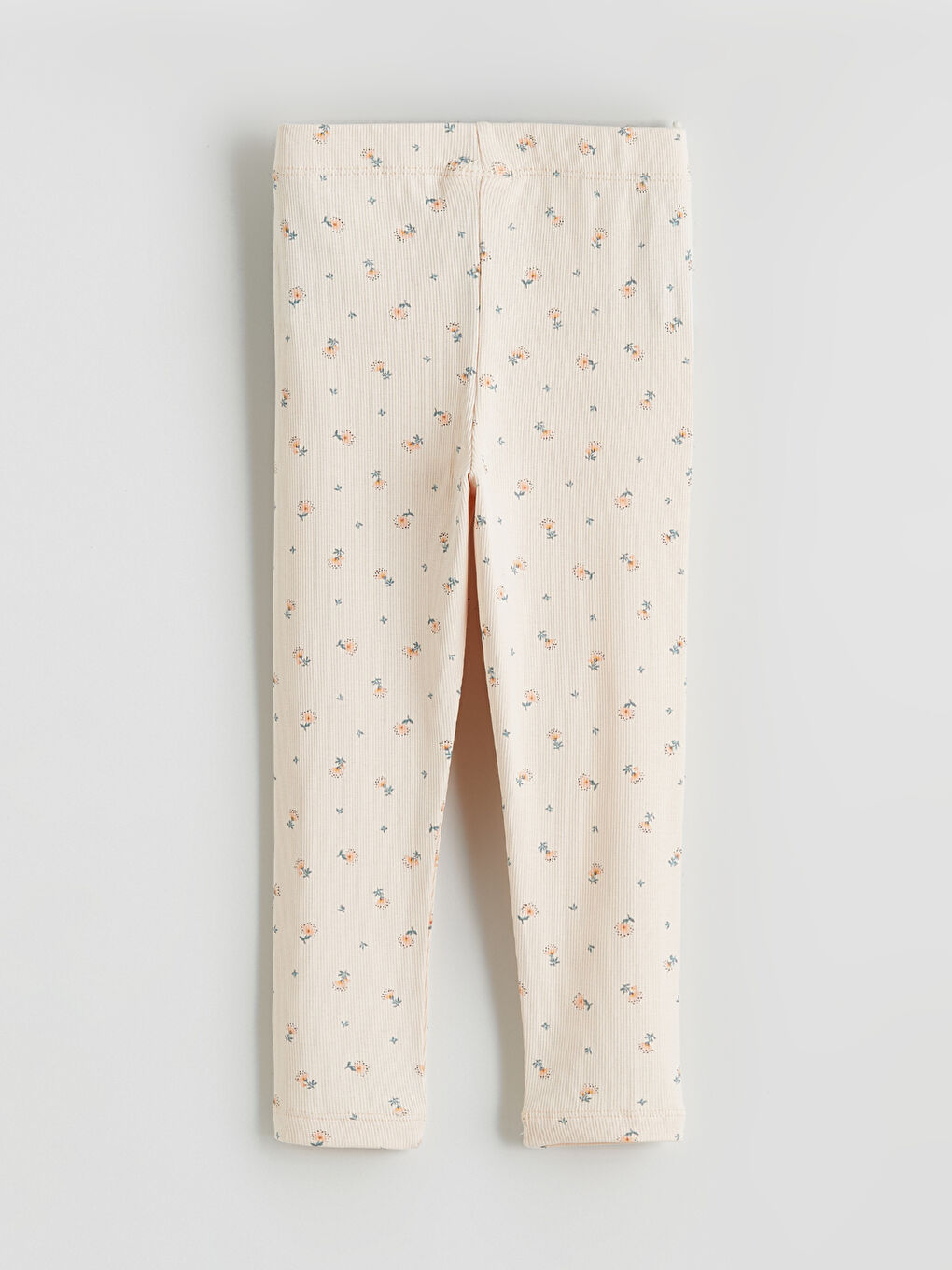 طماق للبنات بخصر مرن مُزهر - مجموعتين-3