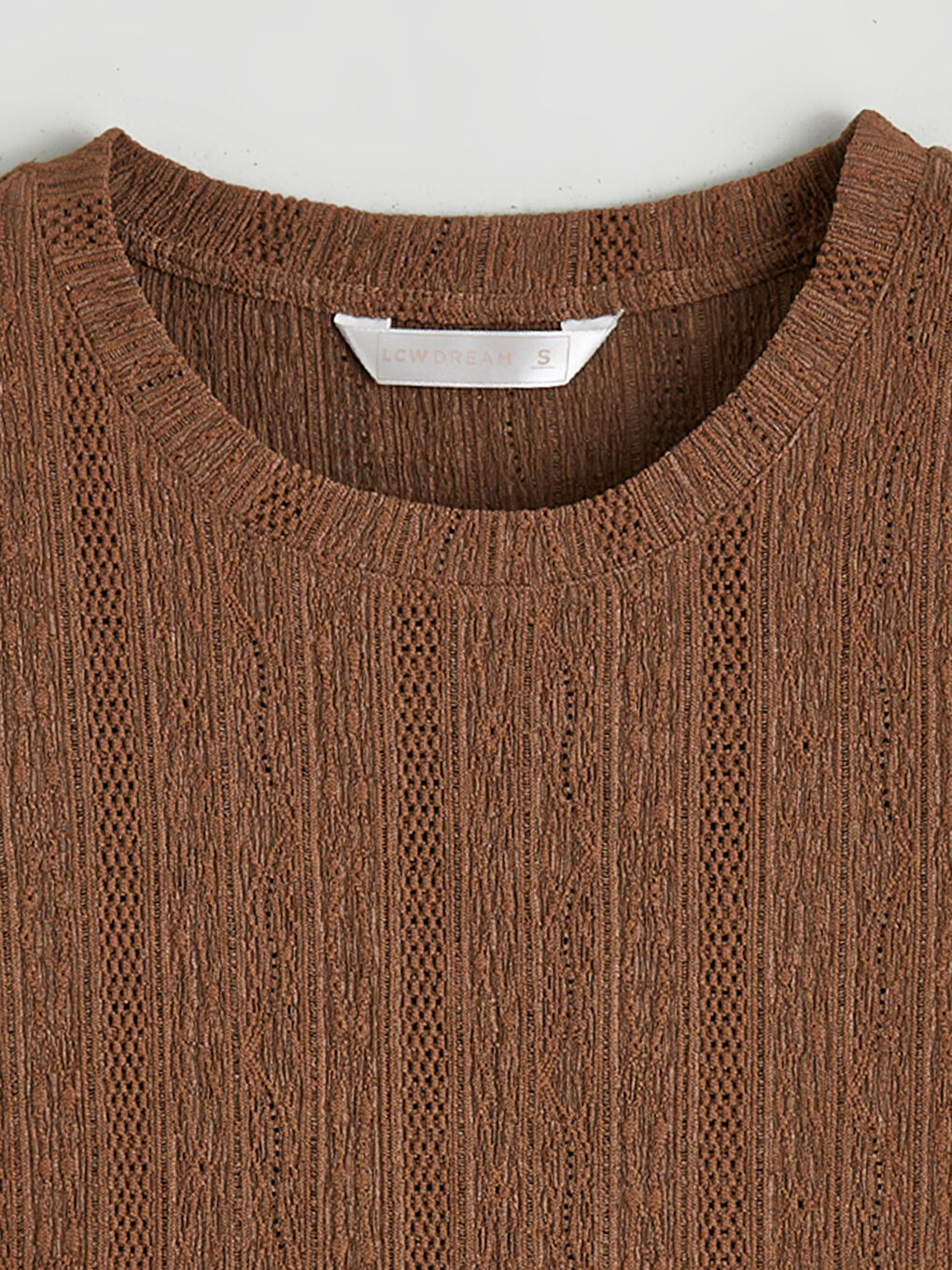 طقم بيجامات كابري بني امرأة-6