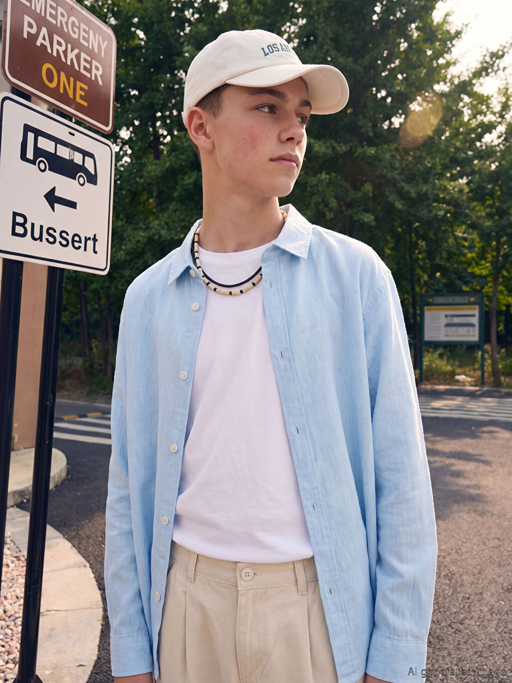 Karışık Uzun Kollu Armürlü Erkek Çocuk Gömlek-1