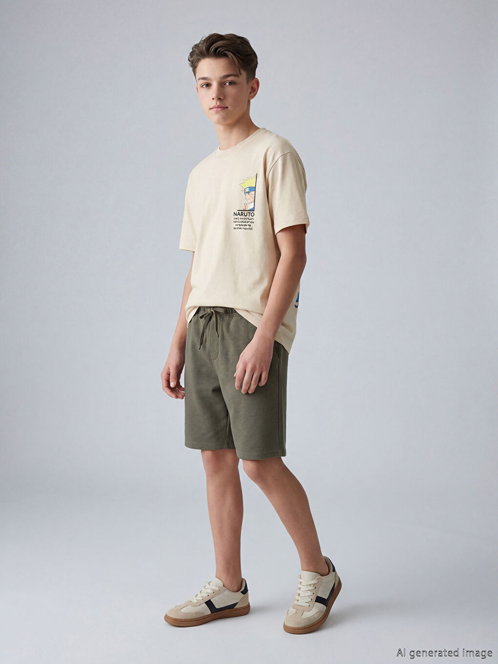 Elastic Waist Boys' Shorts