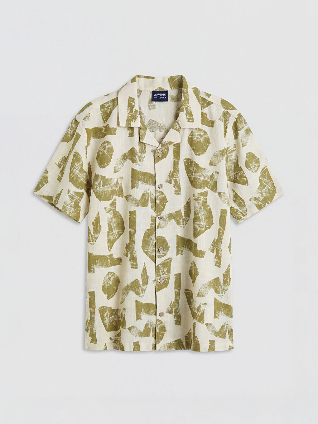 Desenli Erkek Çocuk Gömlek