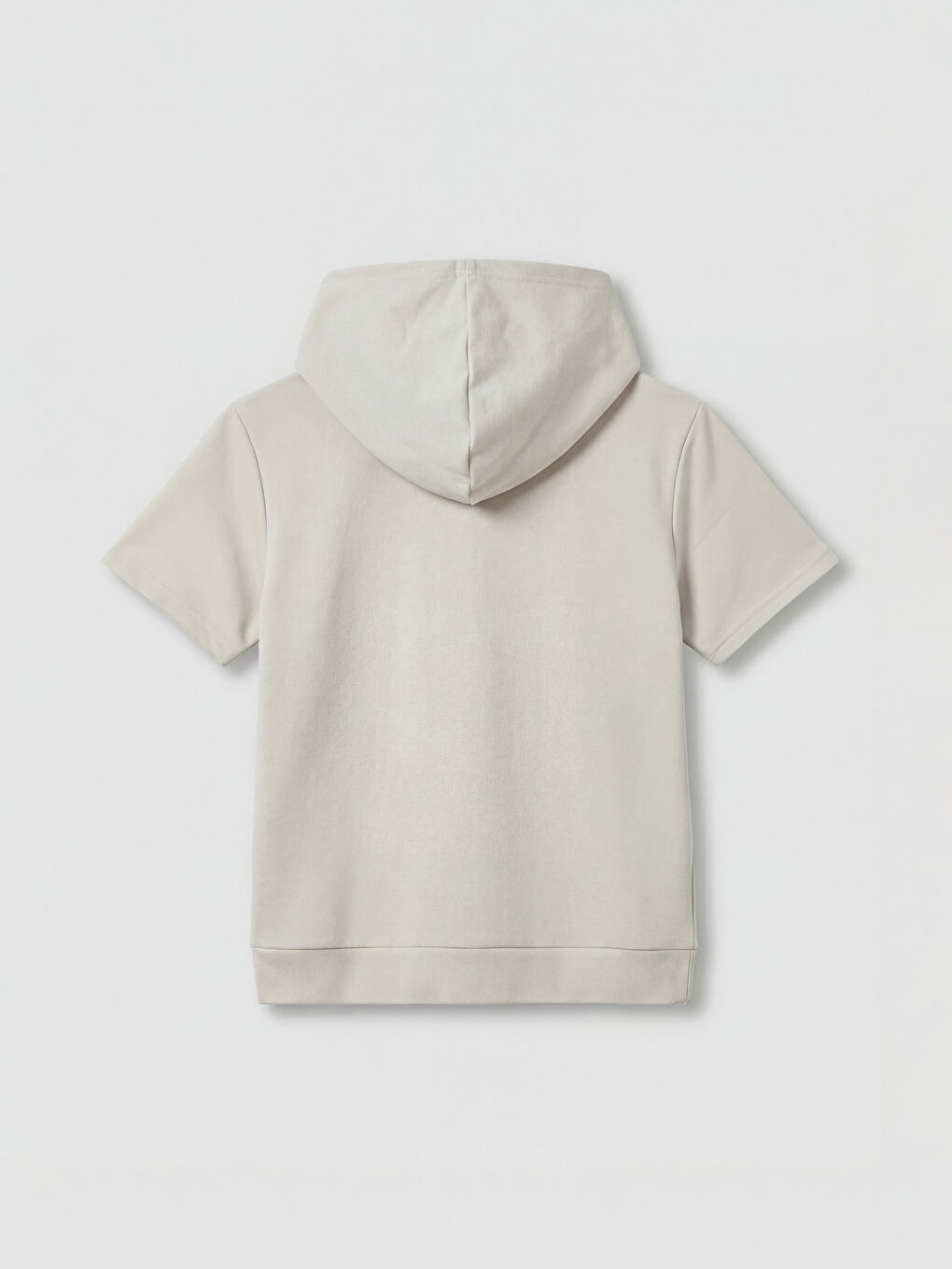 Bej Slogan Baskılı Erkek Çocuk Tişört ve Şort-3