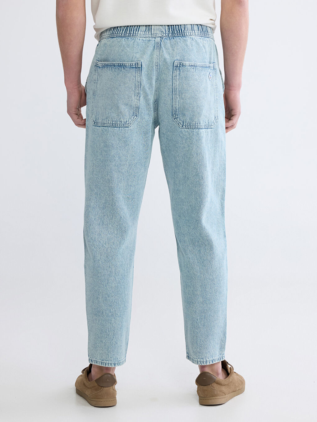 Loose Fit Men's Jean Pants-3