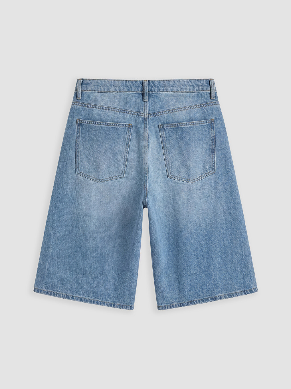 Loose Fit Men's Denim Shorts-1