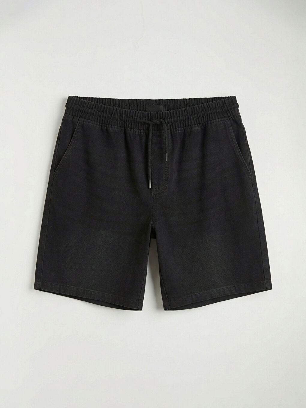 Man BLACK Denim Shorts-4