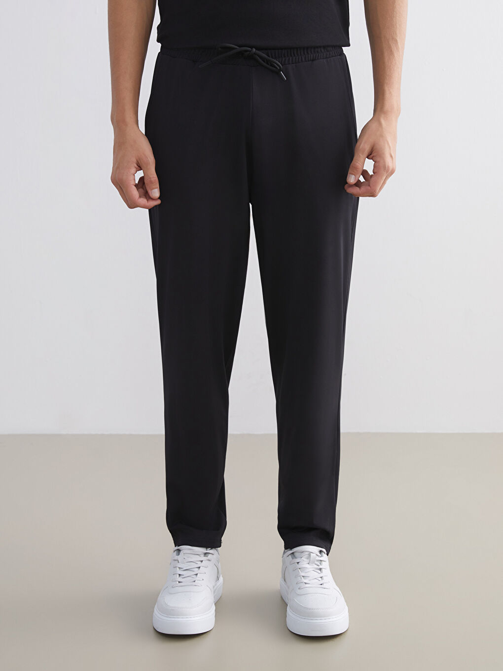 بنطلون رياضي بقصة عادية - للرجال-1