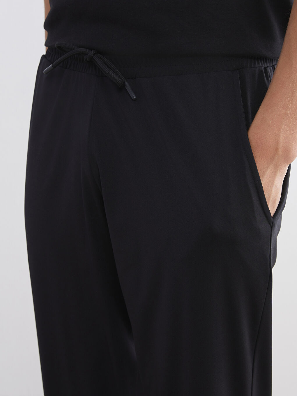 بنطلون رياضي بقصة عادية - للرجال-2