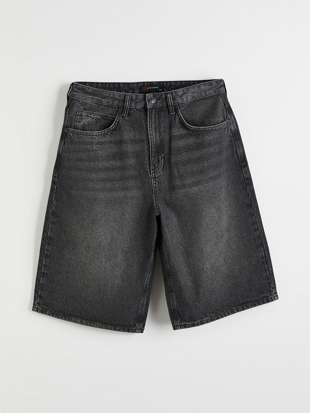 Man BLACK Denim Shorts-4