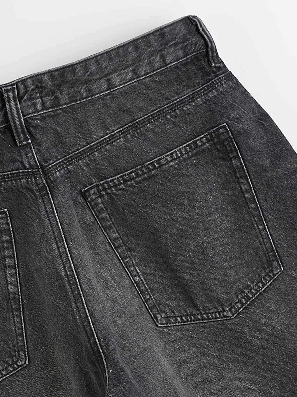 Man BLACK Denim Shorts-6