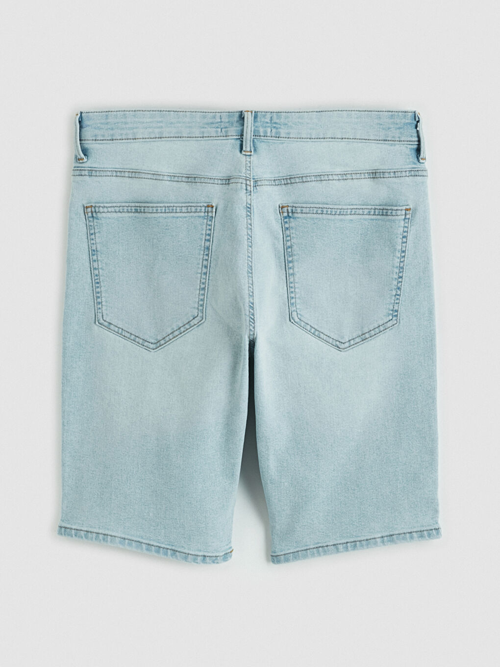 Slim Fit Men's Denim Shorts-4