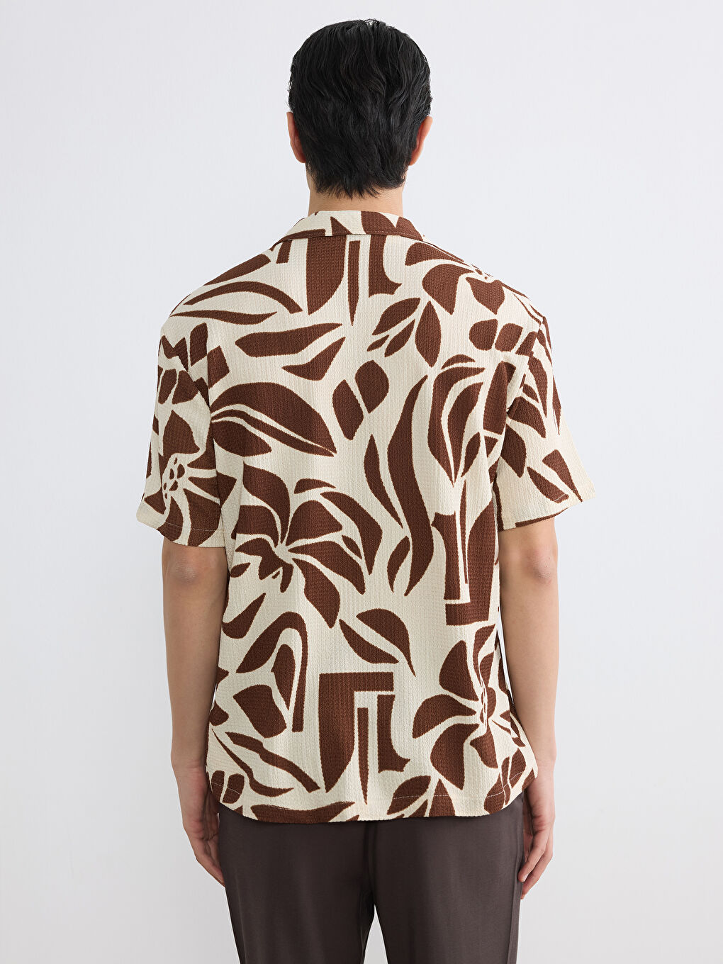 Chemise imprimée homme coupe régulière-3