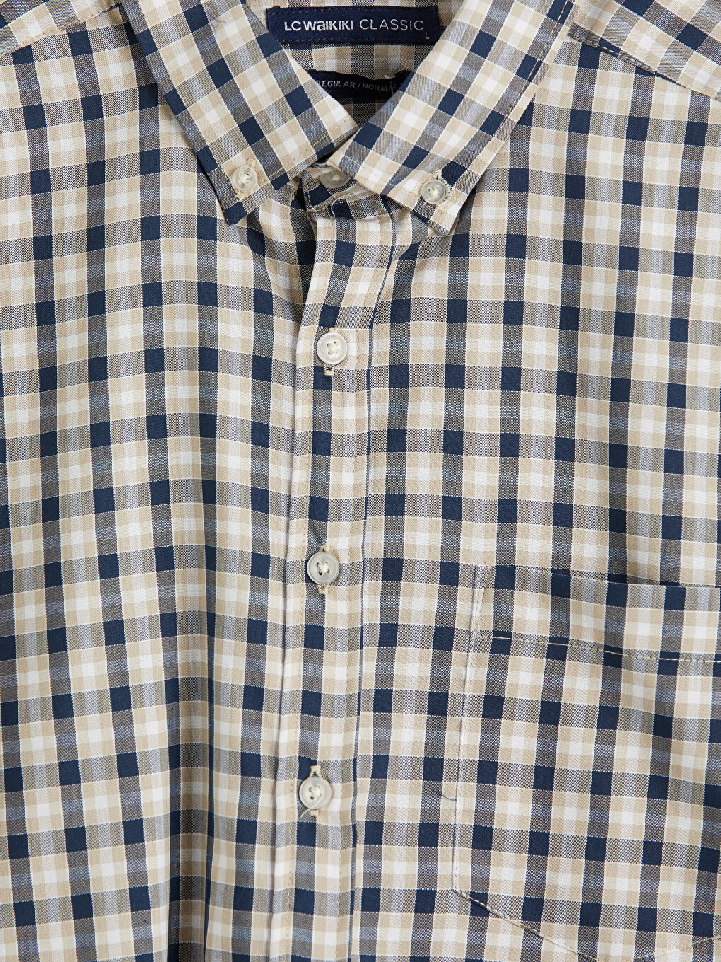 Chemise Oxford À Carreaux Regular Fit Pour Homme-8