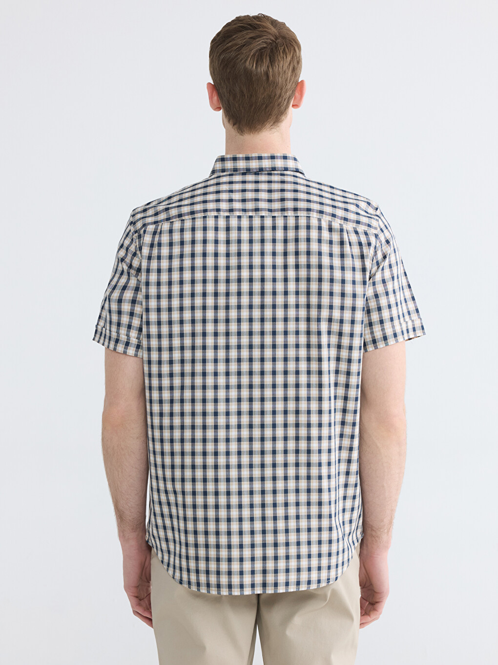Chemise Oxford À Carreaux Regular Fit Pour Homme-5