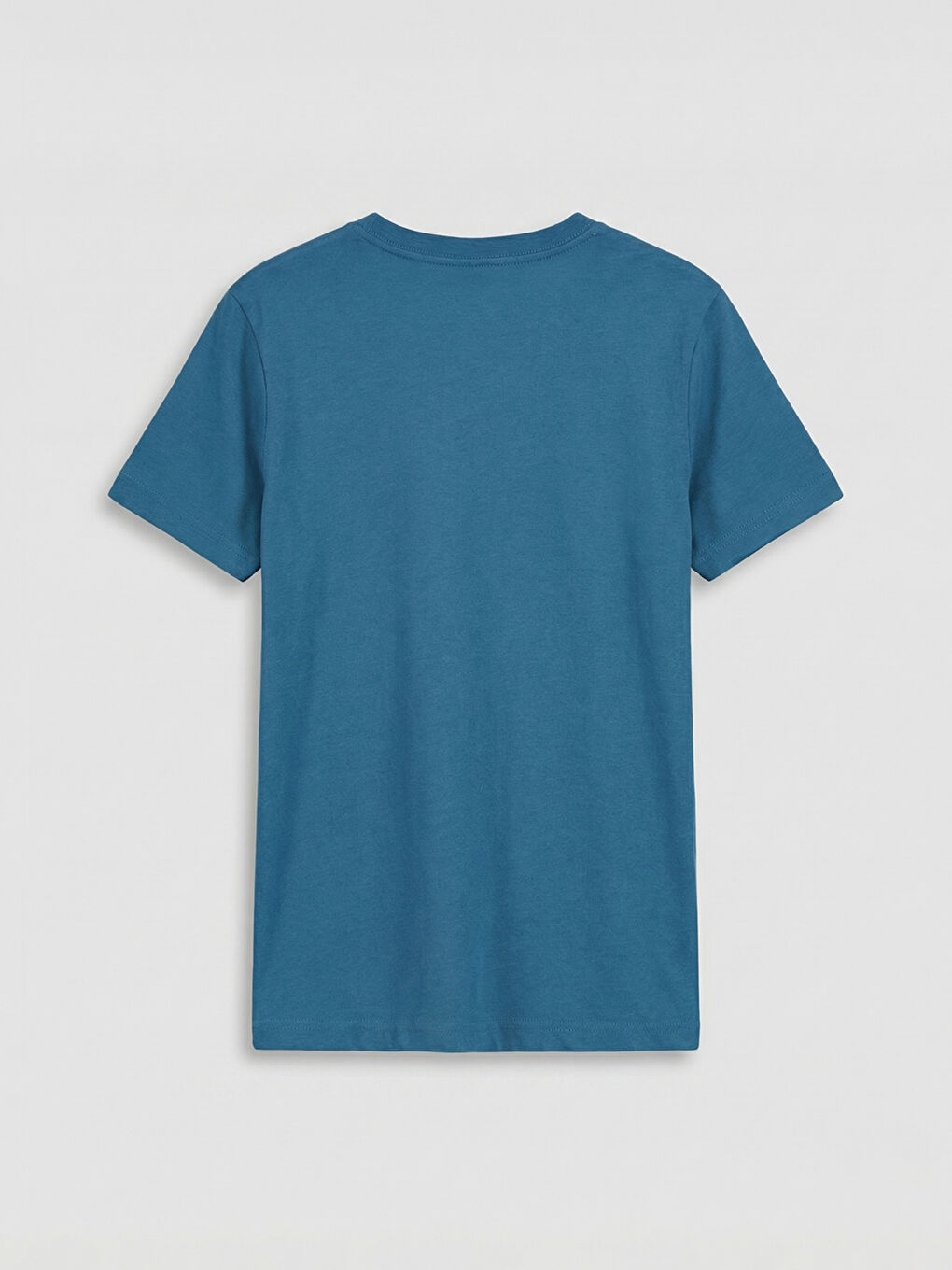 Ekru Bisiklet Yaka Erkek Çocuk Tişört 2'li-4