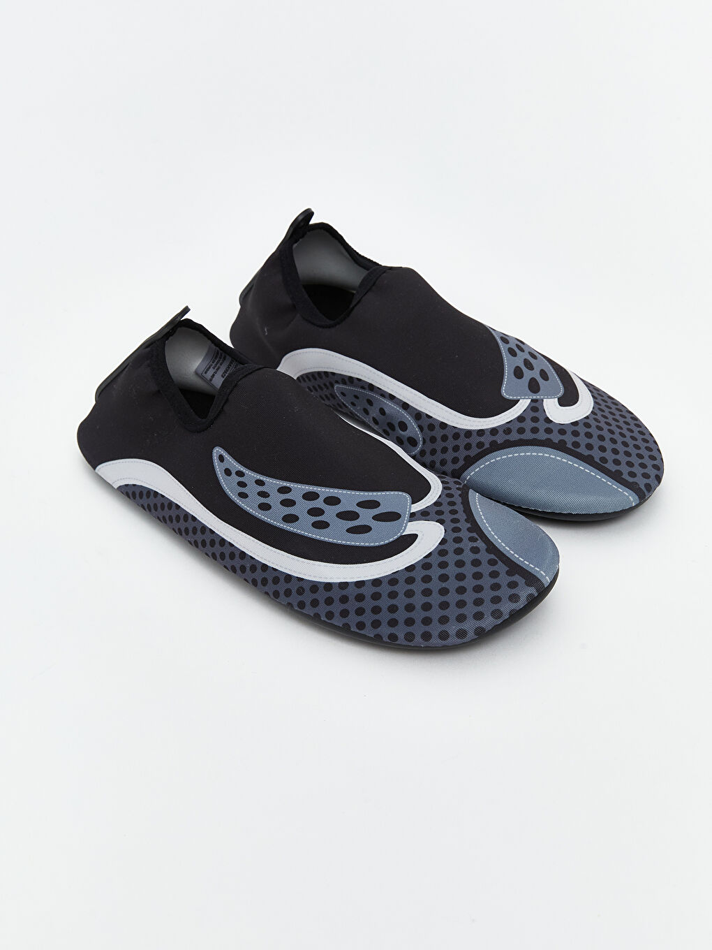 Siyah Baskılı Erkek Deniz Ayakkabısı