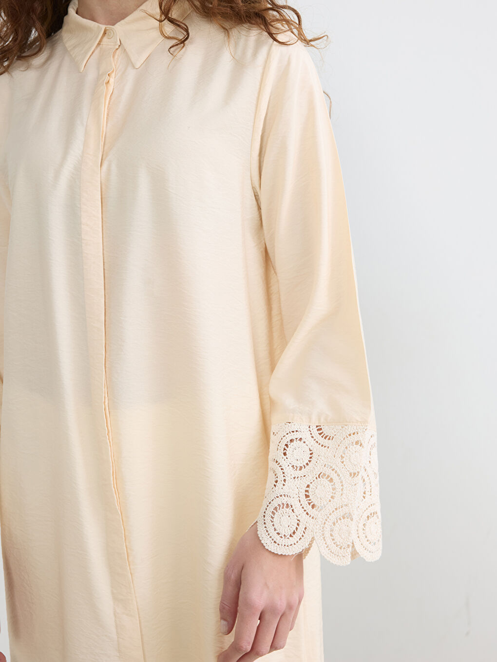 Woman BEIGE Shirt Tunic-2