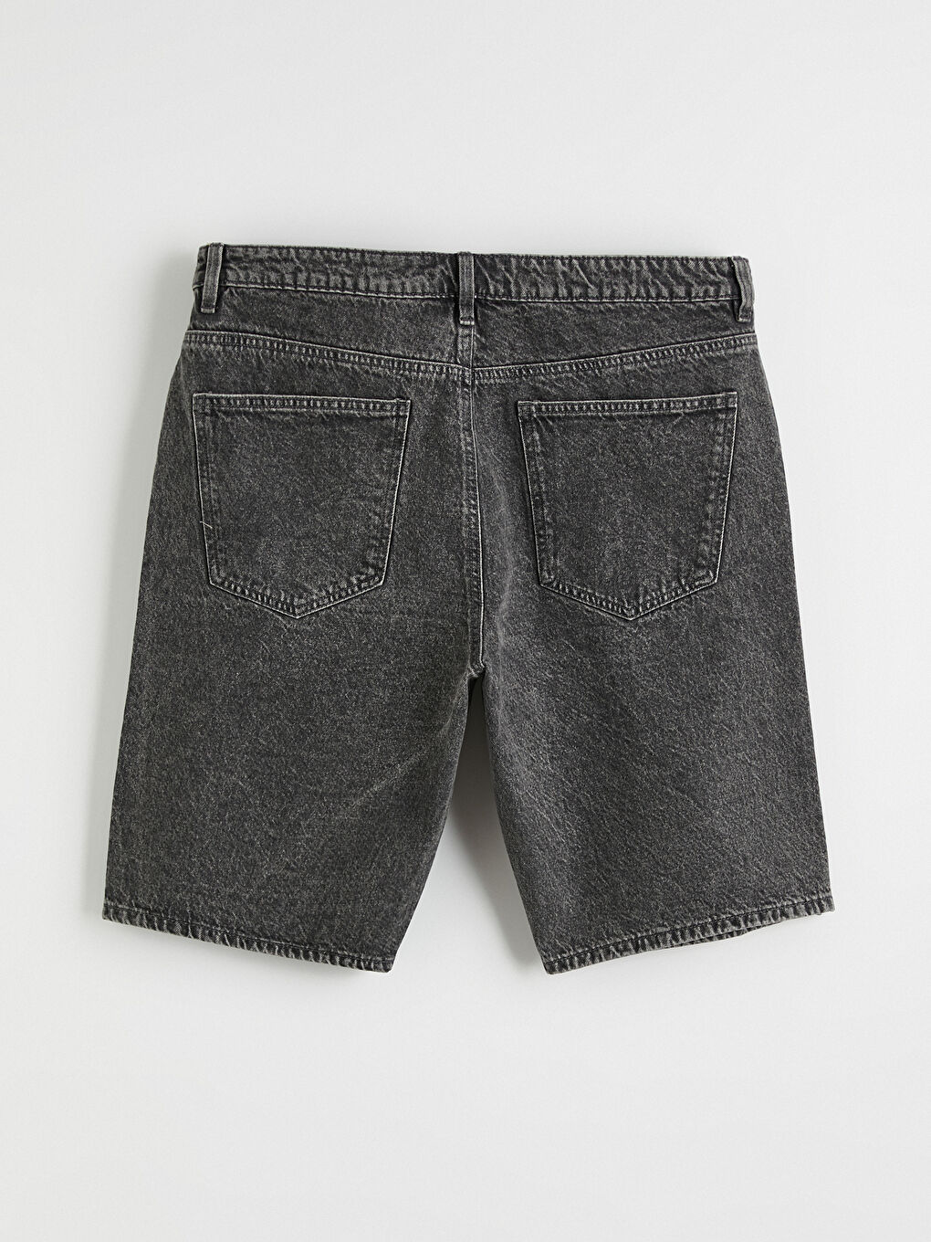 Pantaloni scurți din denim GRI Bărbat-6