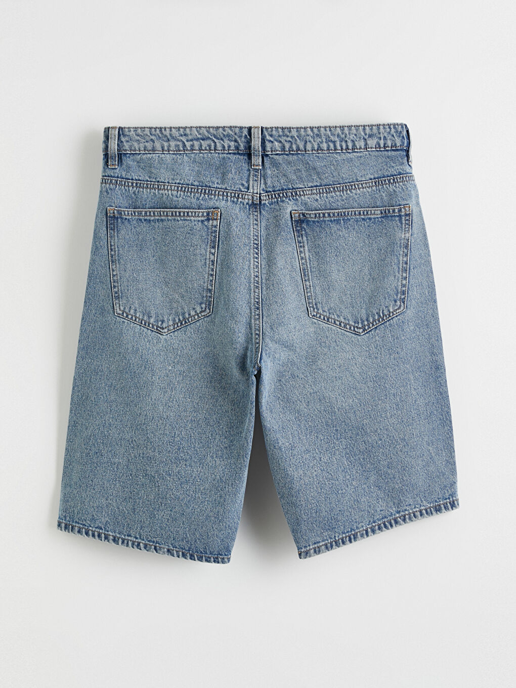 Man INDIGO Denim Shorts-7