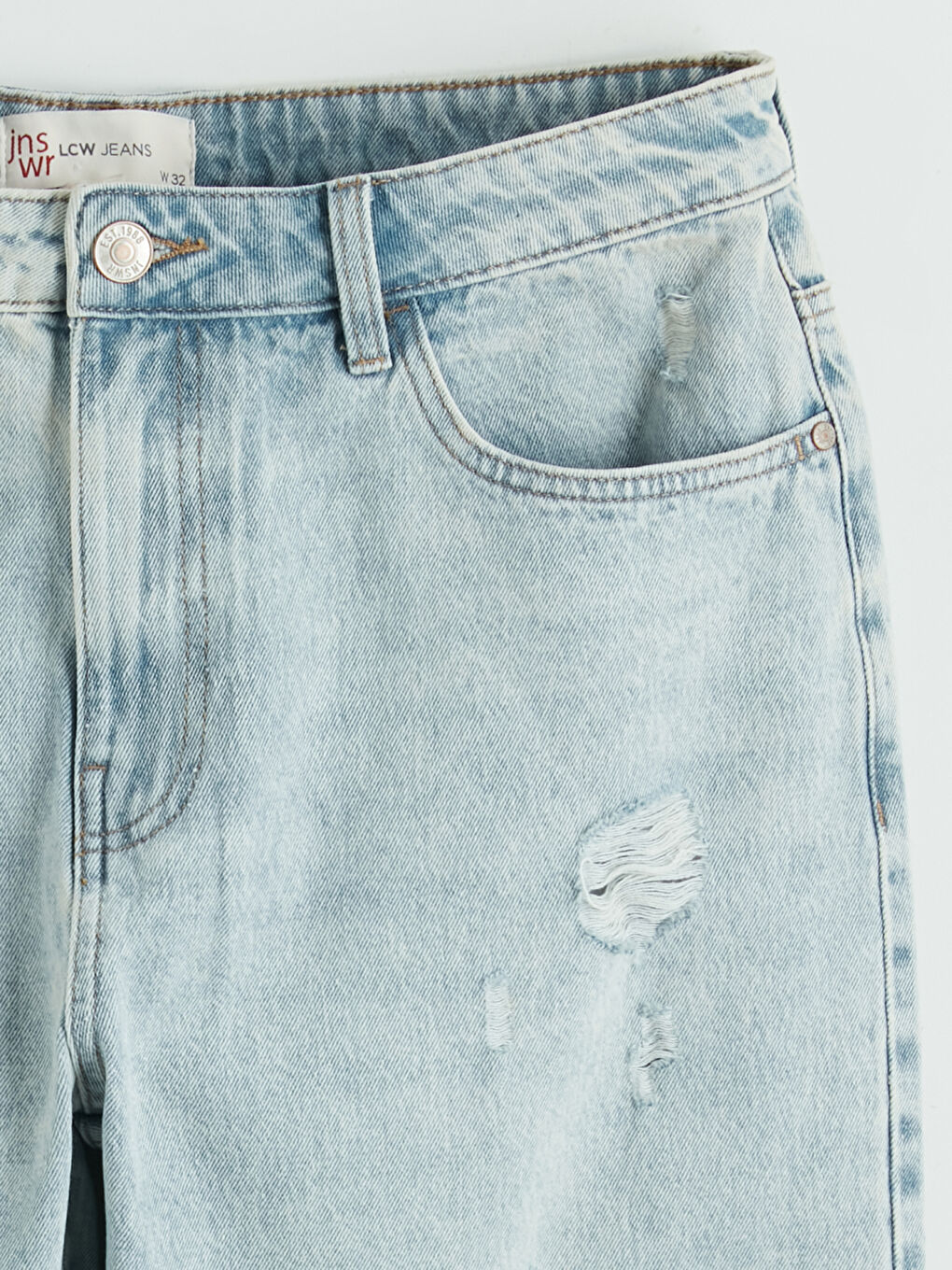 Man INDIGO Denim Shorts-5