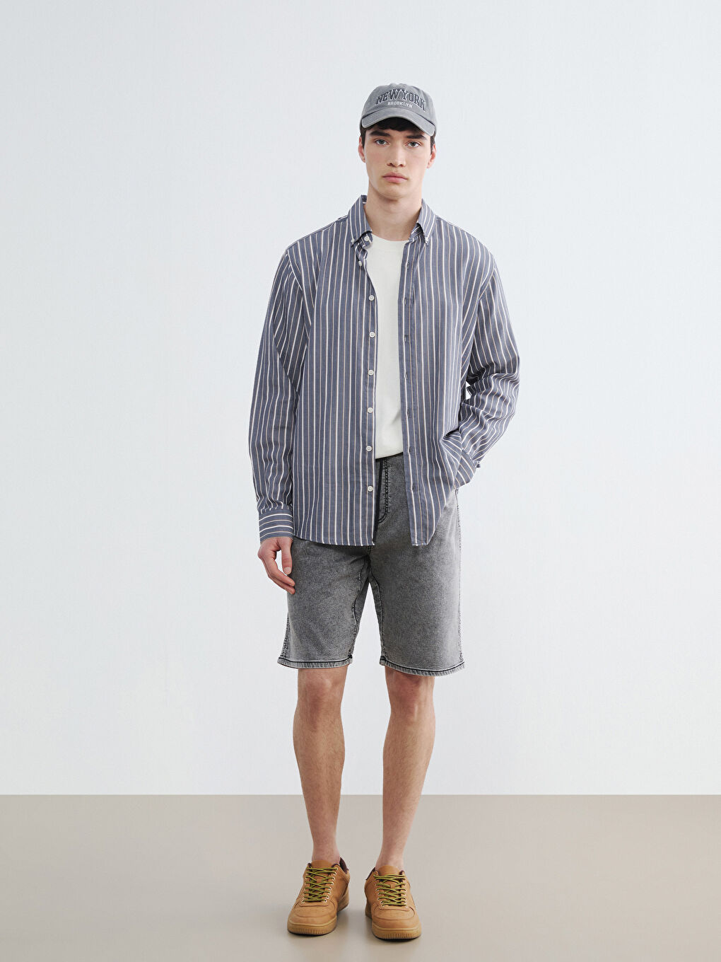 Short en jean ATHRACIDE Homme