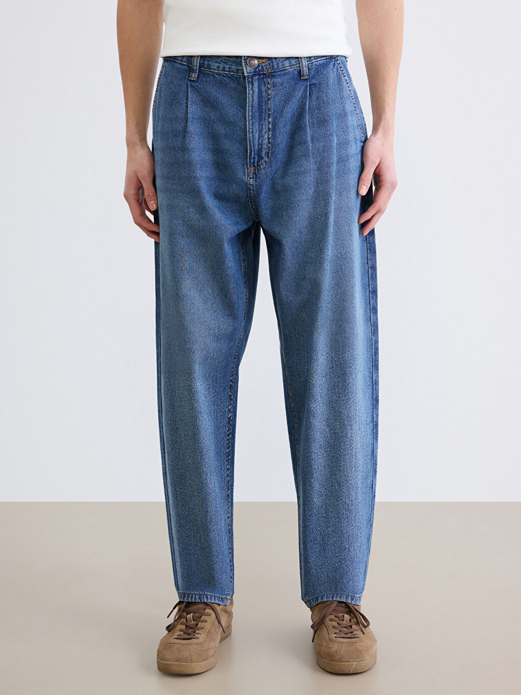 800 Мужские джинсы Balloon Fit-1