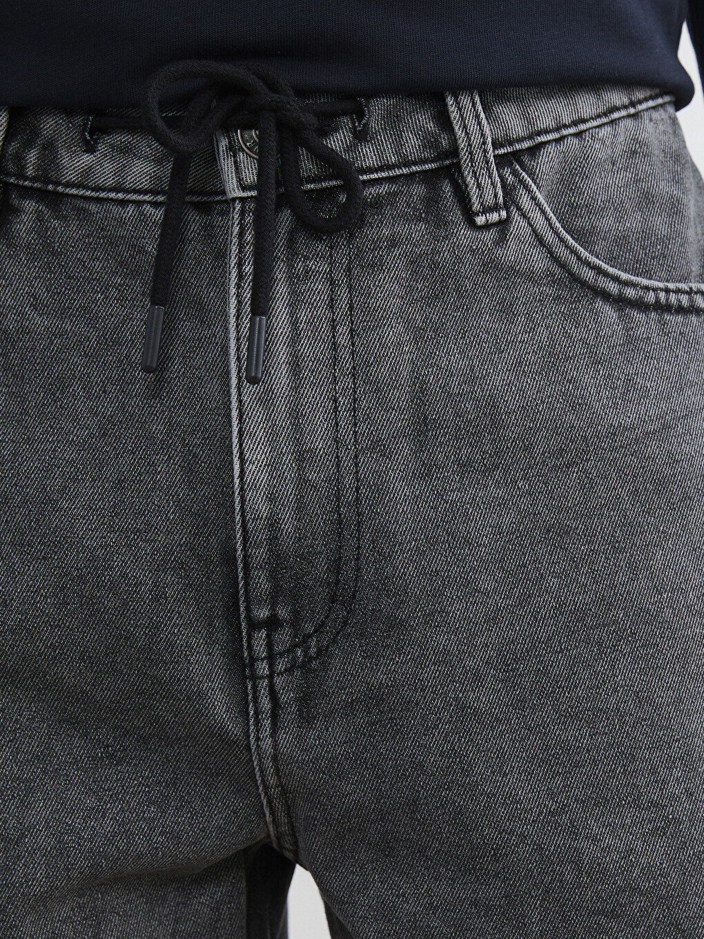 Pantaloni Scurți Jean Regular Fit Bărbați-2