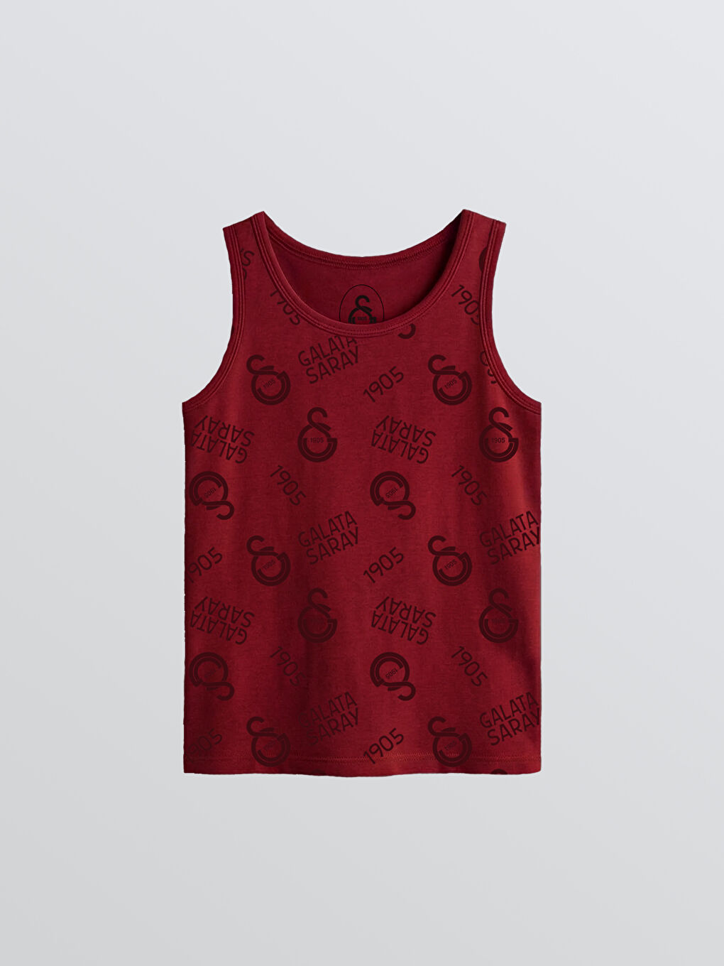 Kırmızı Galatasaray Baskılı Erkek Çocuk Atlet 2'li-2