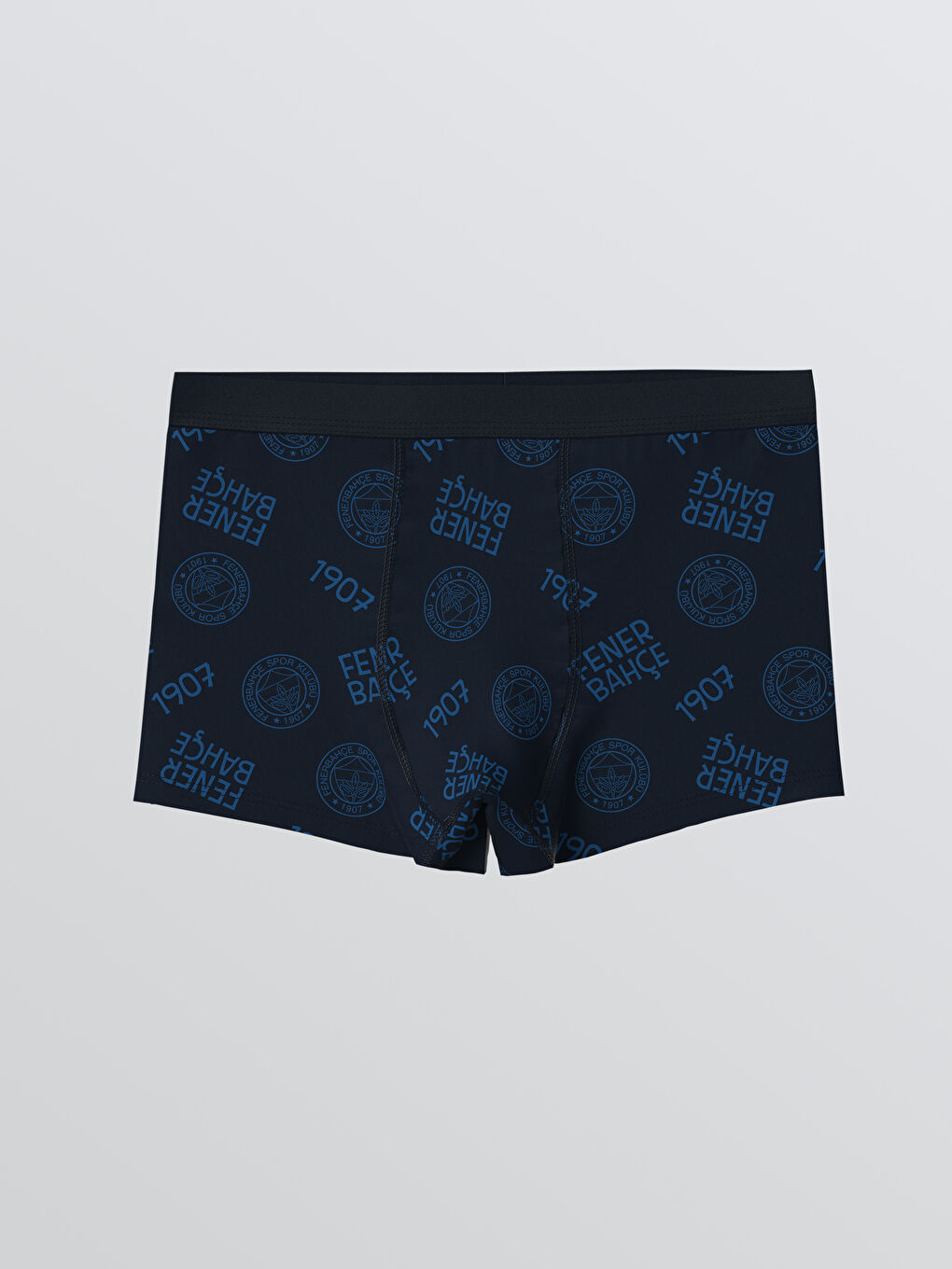 Lacivert Erkek Çocuk Fenerbahçe Baskılı 3'lü Boxer-1