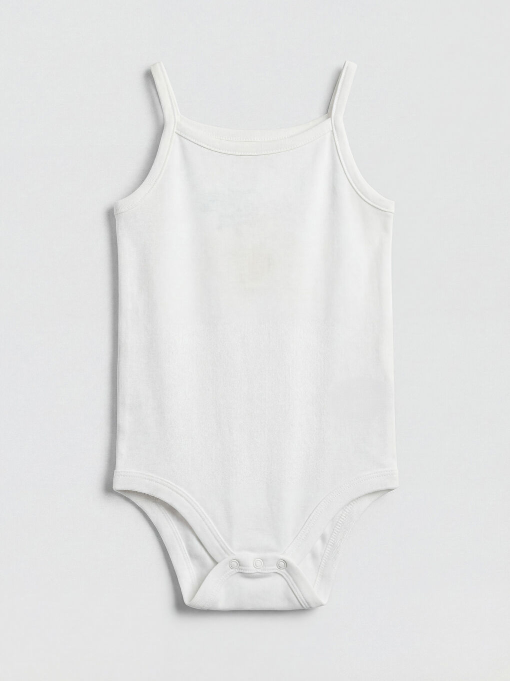 Ekru Kare Yaka Kız Bebek Çıtçıtlı Body 3'lü-2