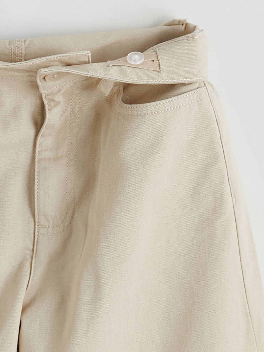 Wideleg Kız Çocuk Pantolon-2