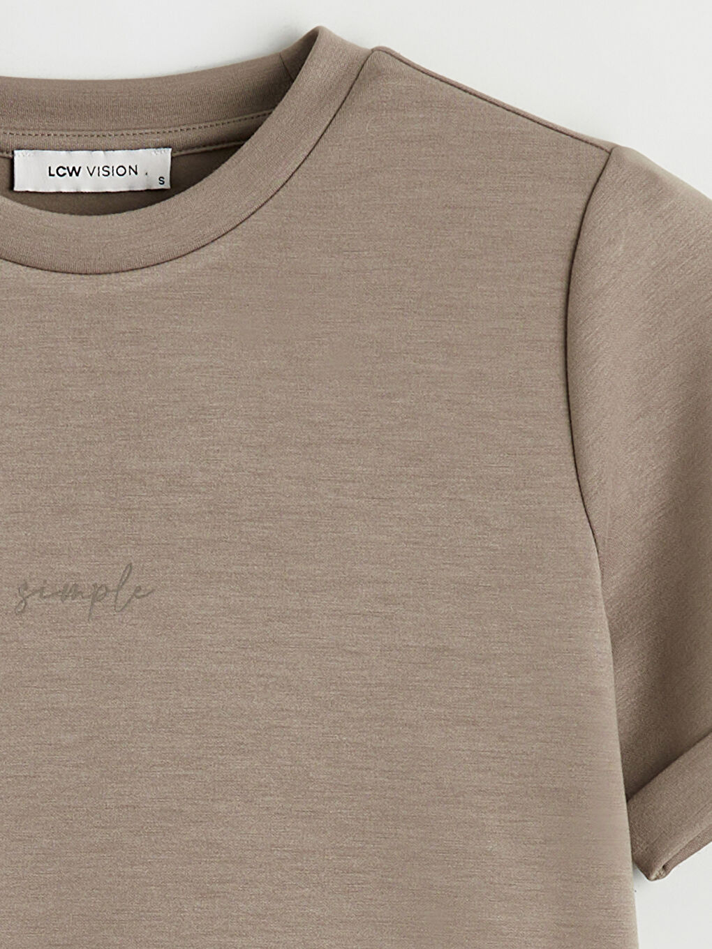 Woman BROWN T-Shirt-5