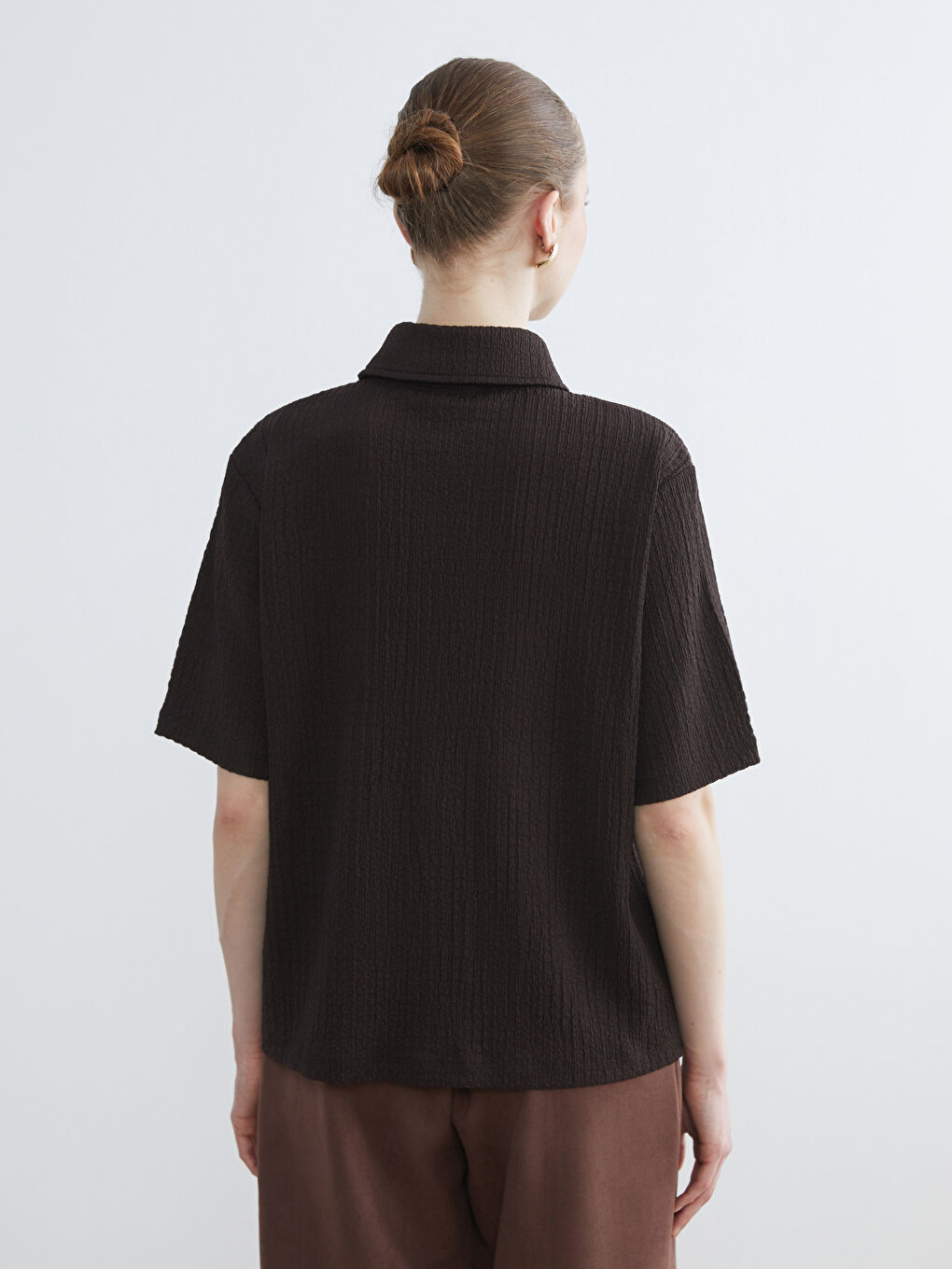 Woman BROWN Shirt-3