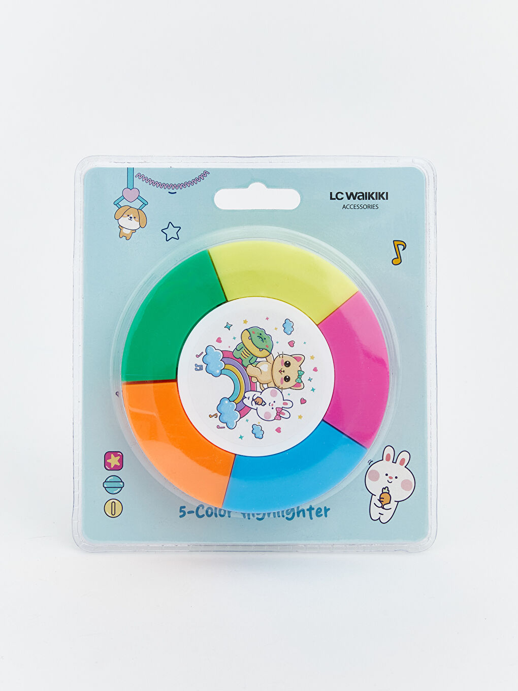 5 Renkli Fosforlu Kalem-1