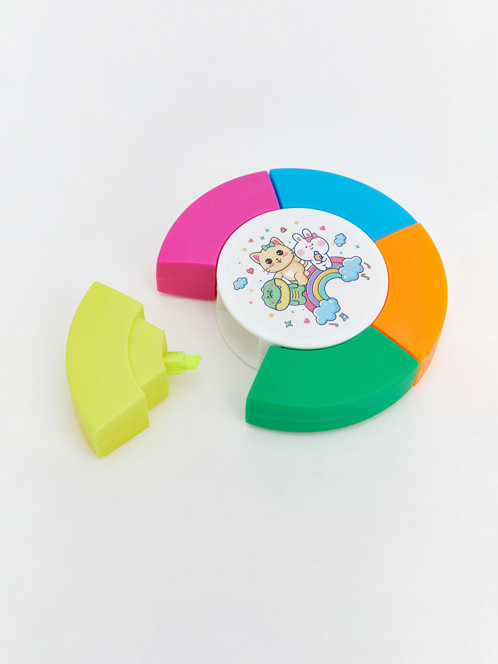 5 Renkli Fosforlu Kalem-5