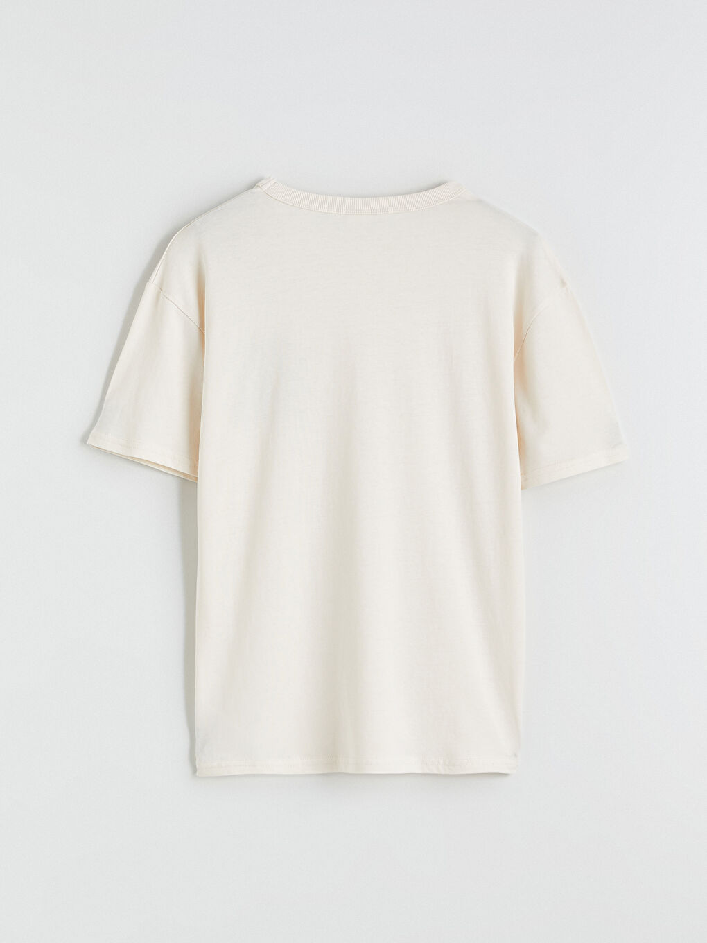 Bej Baskılı Erkek Çocuk Tişört-2