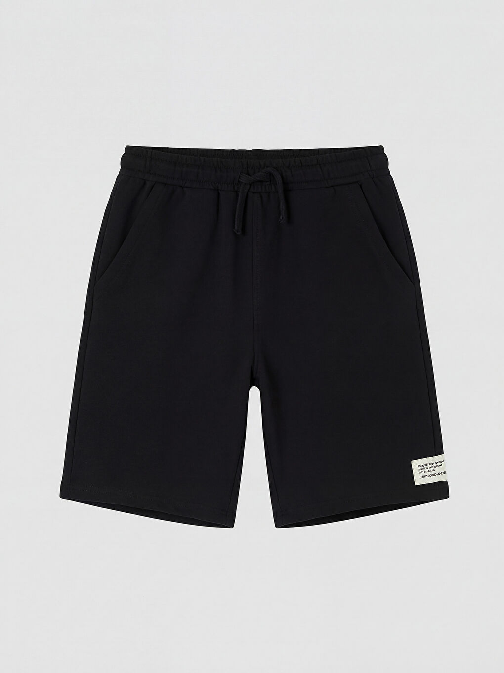 Ekru London Baskılı Erkek Çocuk Şortlu Takım-2