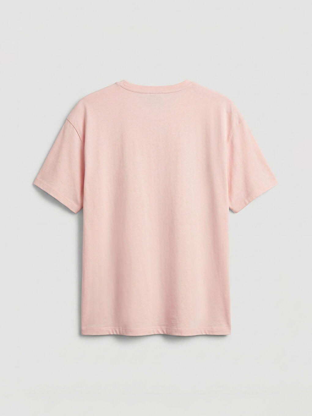 Pembe Bisiklet Yaka Baskılı Kadın Şortlu Pijama Takımı-6