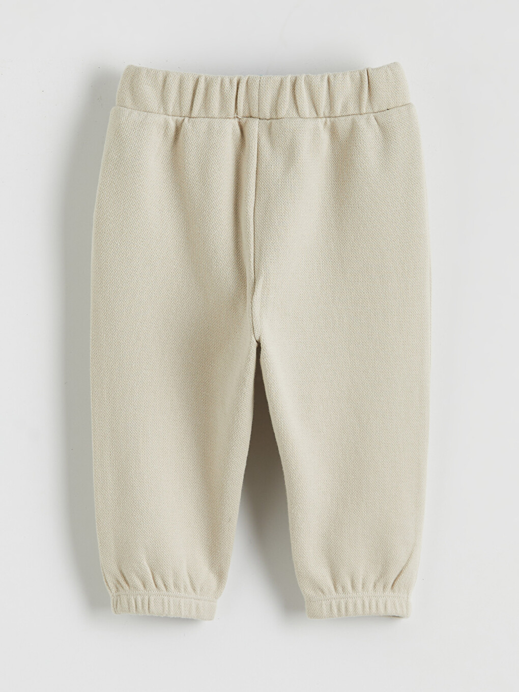 Bej Erkek Bebek Jogger Eşofman Altı-1