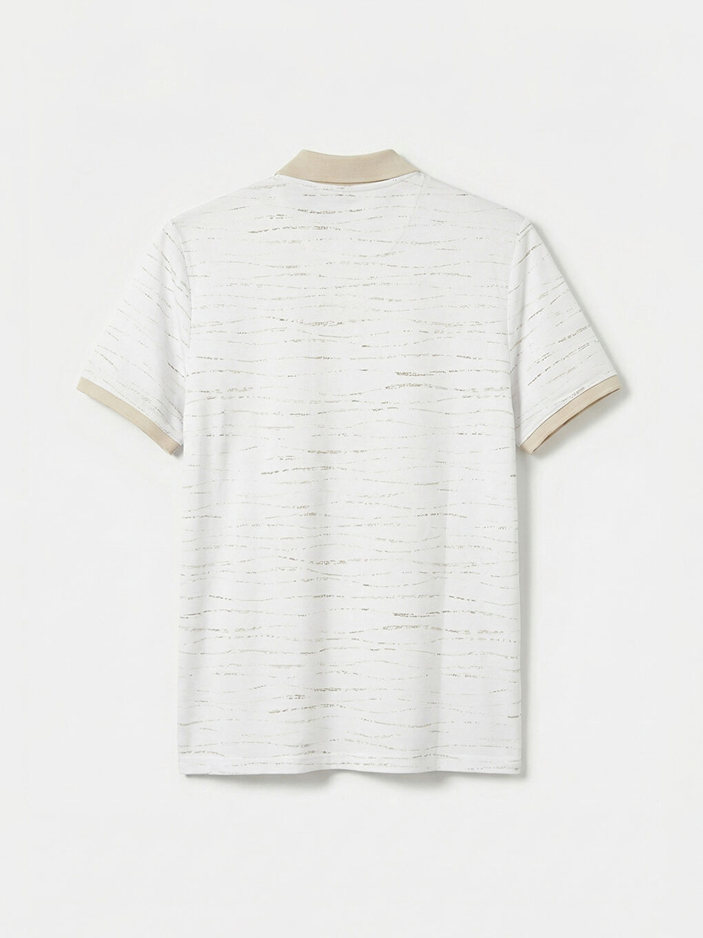 Patterned Polo Shirt for Men-5