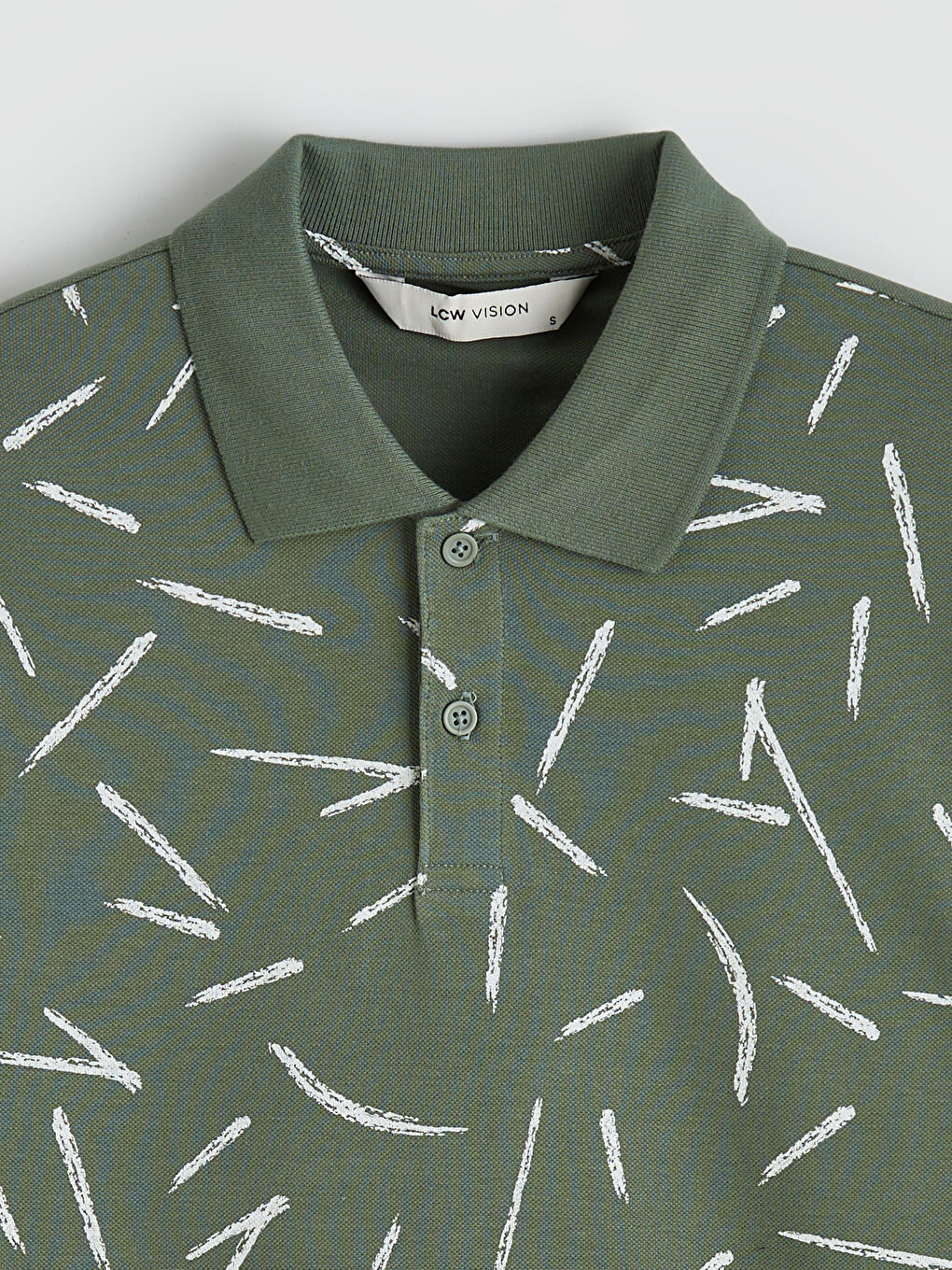 პოლო საყელო გამხდარი მამაკაცის მაისური-5