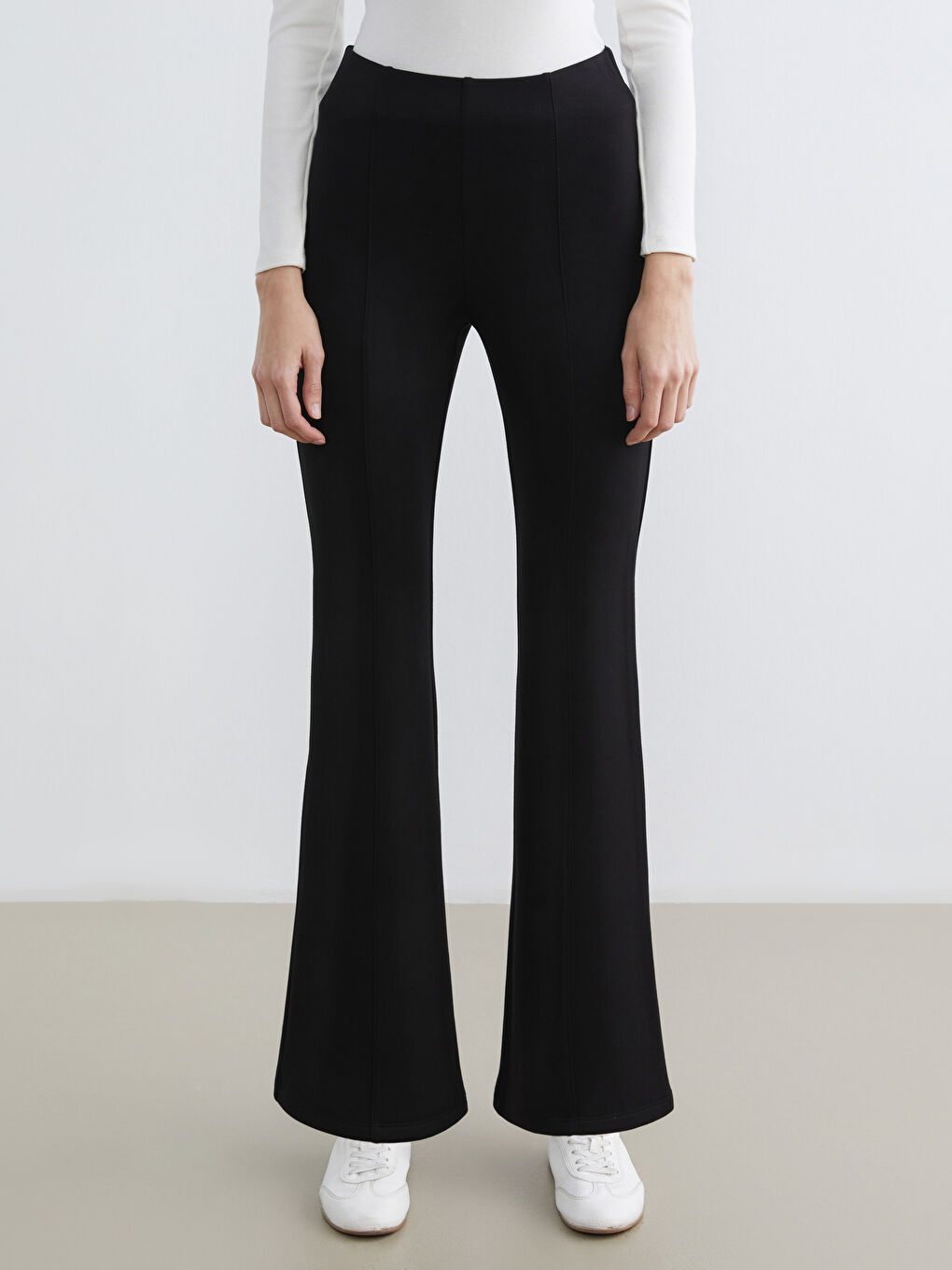 Extra Slim Fit Flare Women's Trousers-1