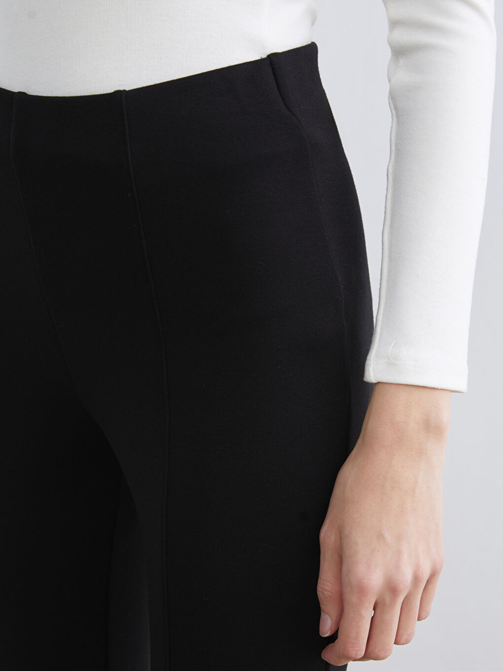 Extra Slim Fit Flare Women's Trousers-2