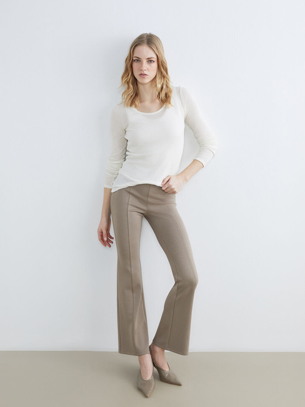Extra Slim Fit Flare Women's Trousers