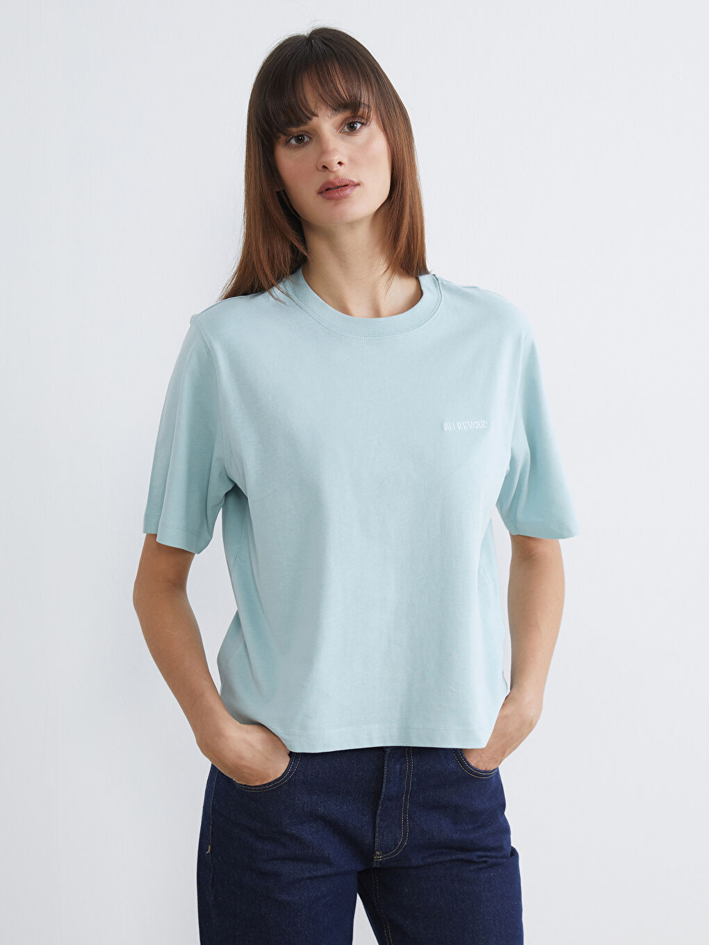 Женщины Зелёный Футболка