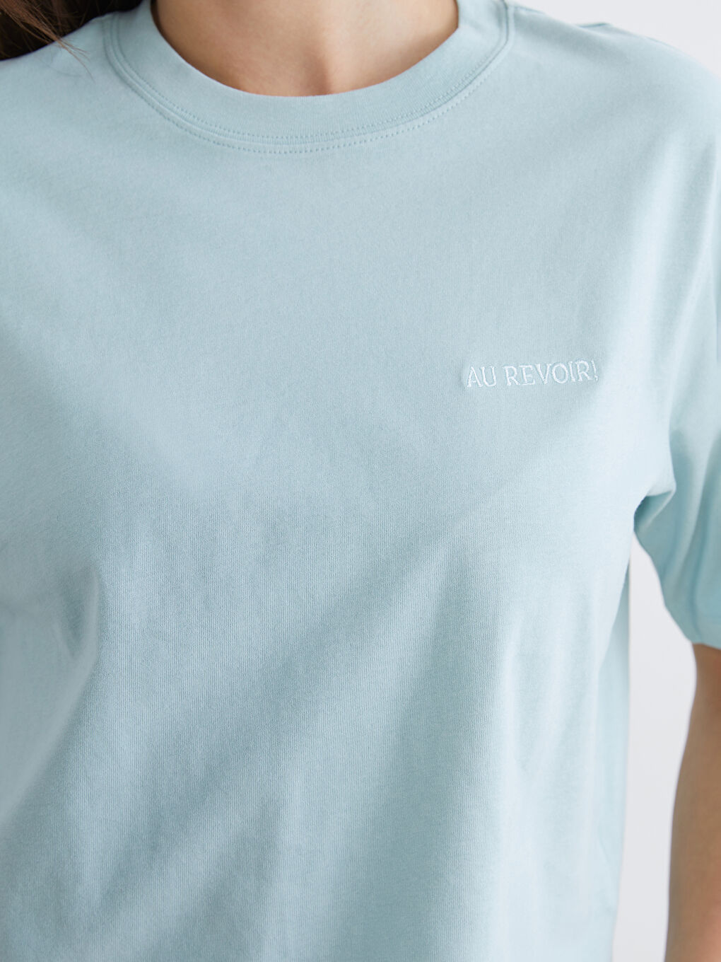 Женщины Зелёный Футболка-2