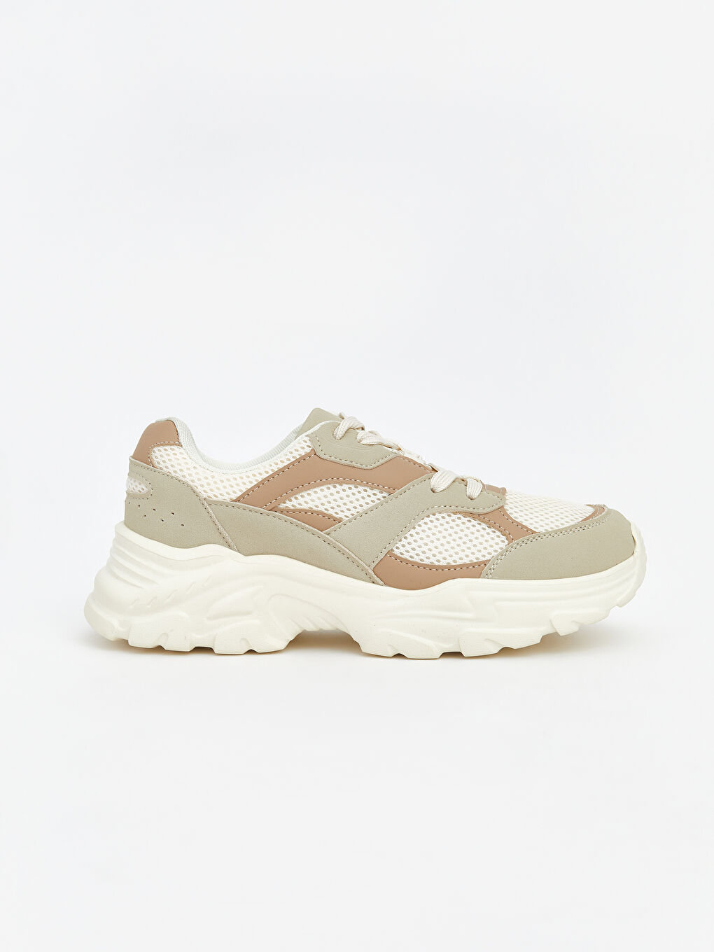 Woman BEIGE Sneakers-1