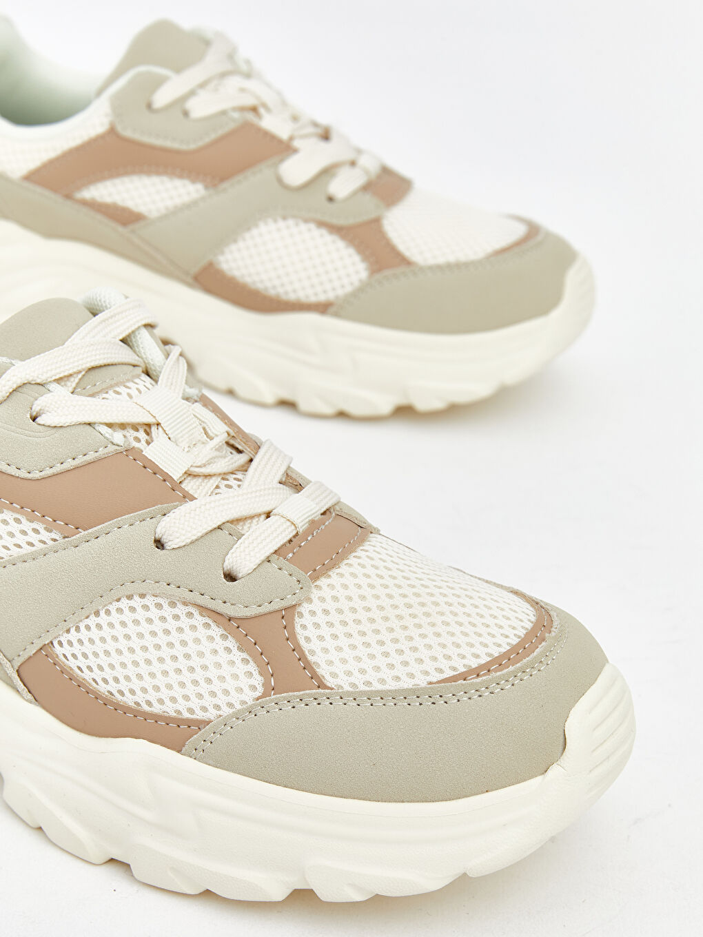 Woman BEIGE Sneakers-2