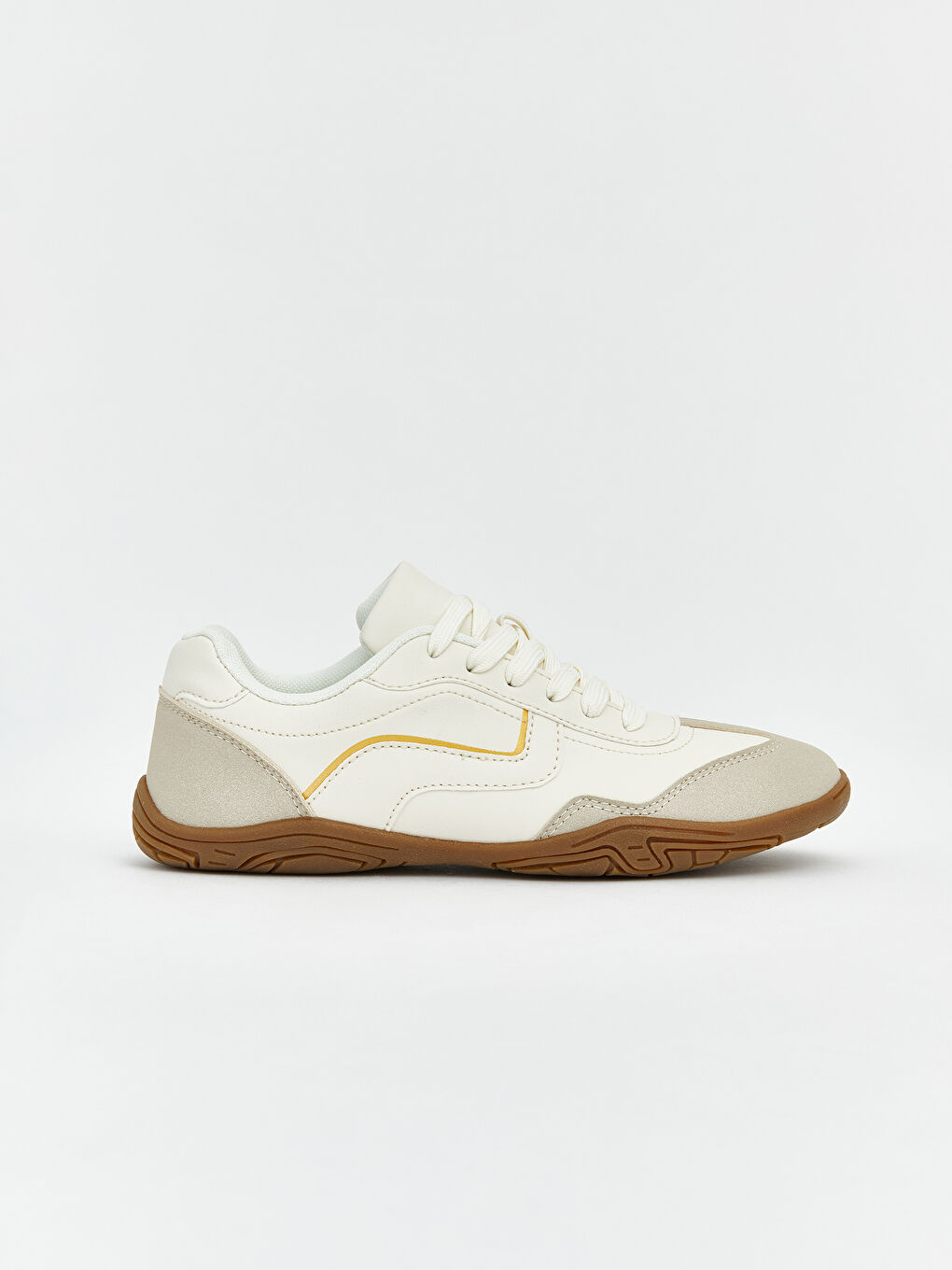 Faux Leather Women's Sneakers-1