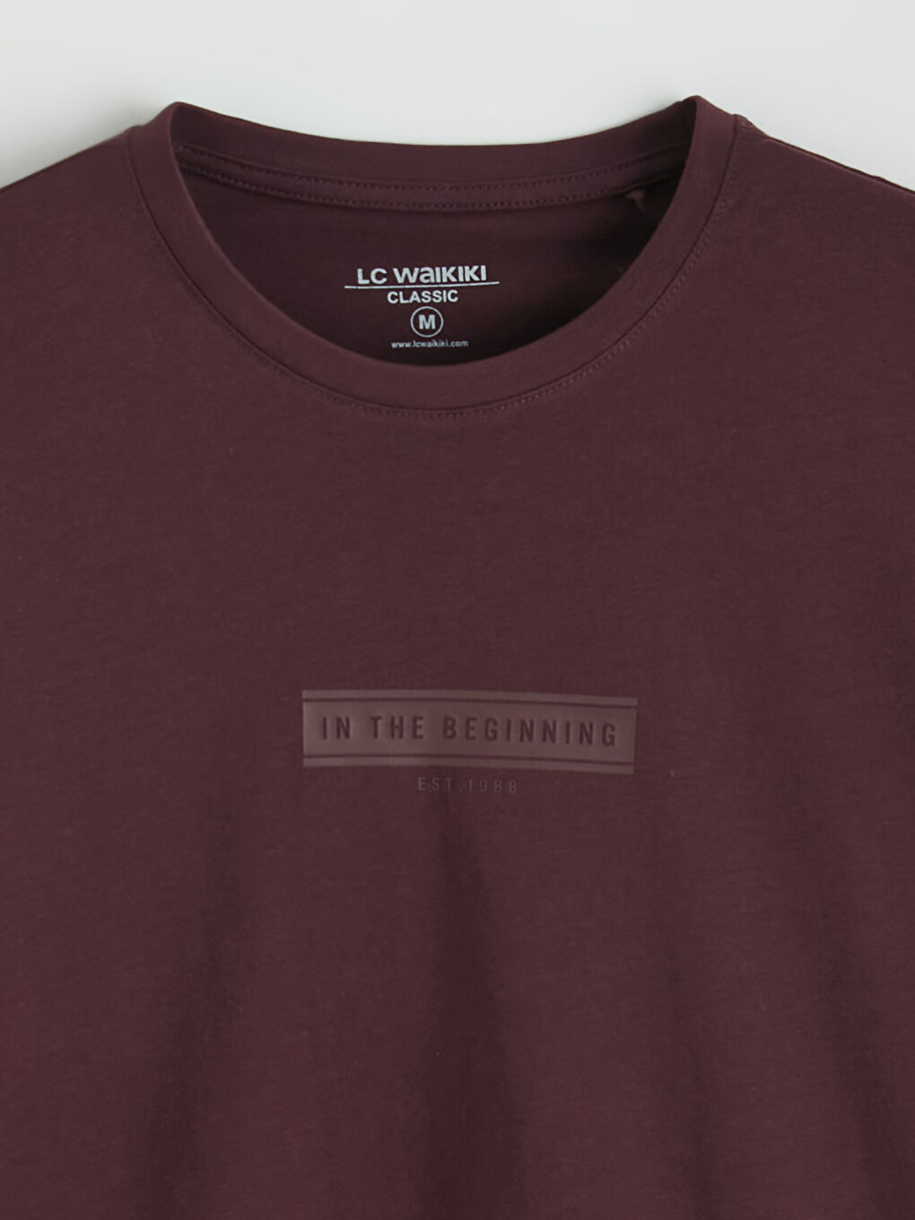 Crew Neck Men's Jersey T-Shirt-5