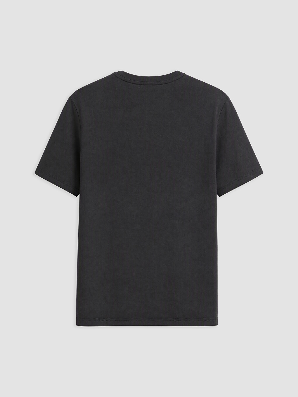 Mashkull Ngjyre Kaki T-shirt-1